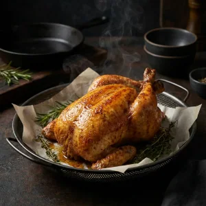 Frango inteiro assado — frangos