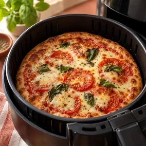 Pizza com manjericão — pizzas